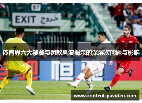 体育界六大禁赛与罚款风波揭示的深层次问题与影响