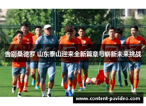 告别桑德罗 山东泰山迎来全新篇章与崭新未来挑战